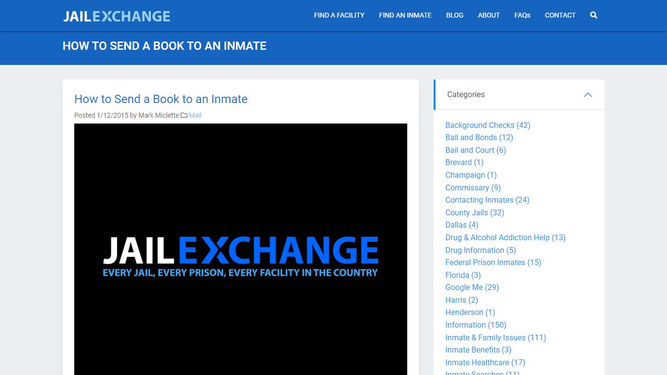 How to Send a Book to an Inmate | JailExchange