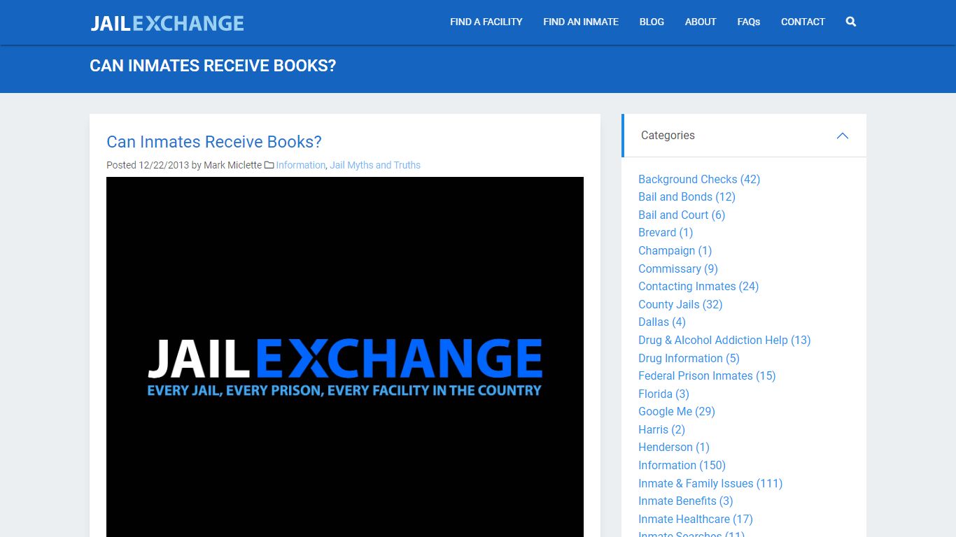 Can Inmates Receive Books? | JailExchange
